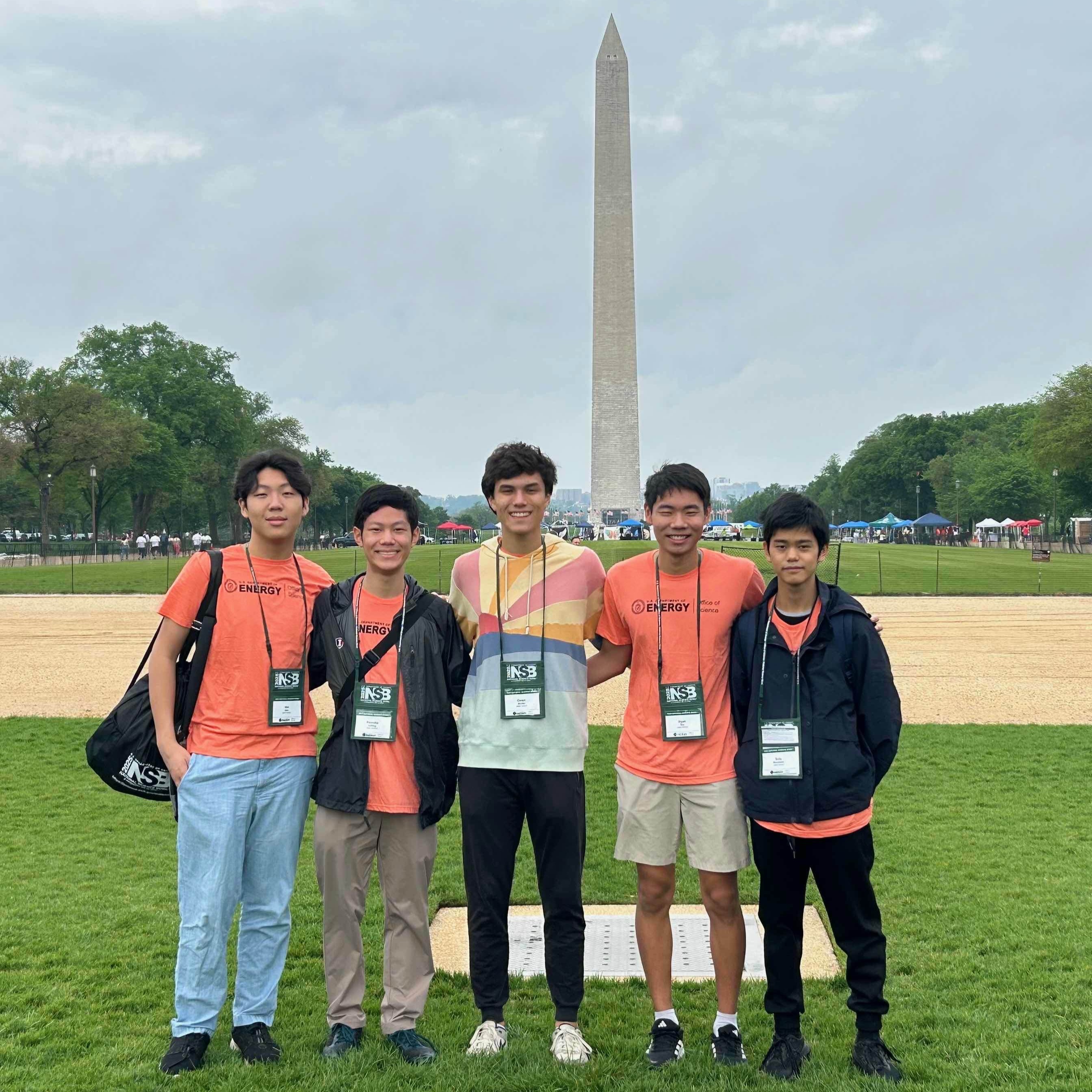 National Science Bowl team in Washington, DC
